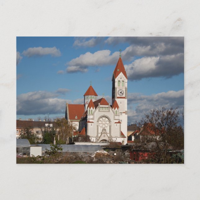 Rosenkranzkirche, Pfarre Hetzendorf Postcard (Front)