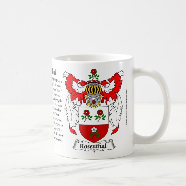 Rosenthal, the Origin, the Meaning and the Crest Coffee Mug (Right)