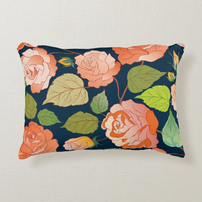 Roses 15 accent pillow (Front)
