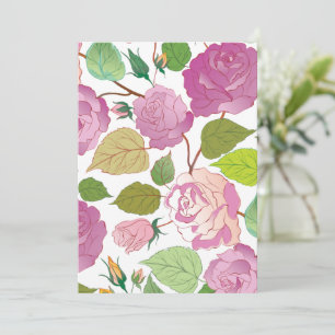Roses 17 card
