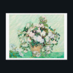 "ROSES" 1890 BY VINCENT VAN GOGH POSTCARD<br><div class="desc">"ROSES" 1890 BY VINCENT VAN GOGH POSTCARD
FROM THE COLLECTION OF THE JOHN PAUL GETTY MUSEUM</div>