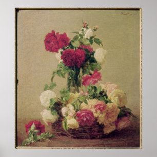 Roses, 1891 poster