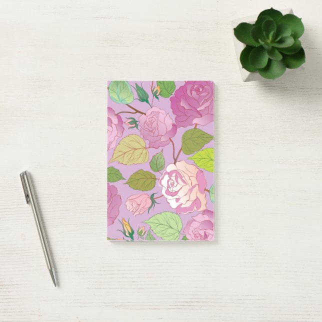 Roses 18 post-it notes (Office)