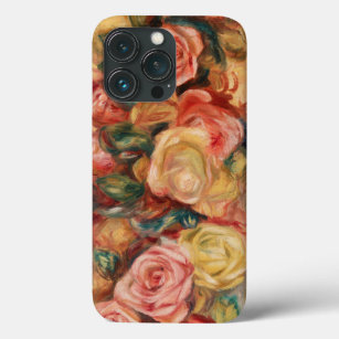Roses (1912) by Pierre-Auguste Renoir Fine Art iPhone 13 Pro Case