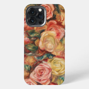 Roses (1912) by Pierre-Auguste Renoir Fine Art iPhone 13 Pro Max Case