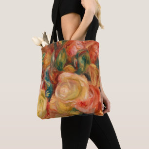 Roses, 1912 by Pierre-Auguste Renoir Tote Bag