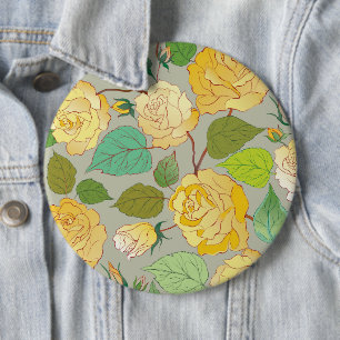Roses 1 6 inch round button