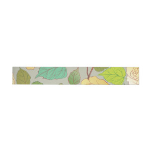 Roses 1 wraparound address label