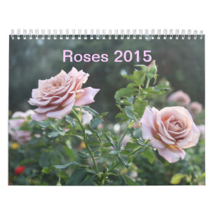 Roses 2015 Calendar