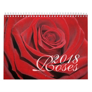 Roses 2018 Calendar