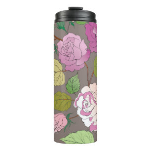 Roses 20 thermal tumbler