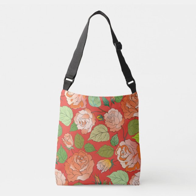 Roses 26 crossbody bag (Front)