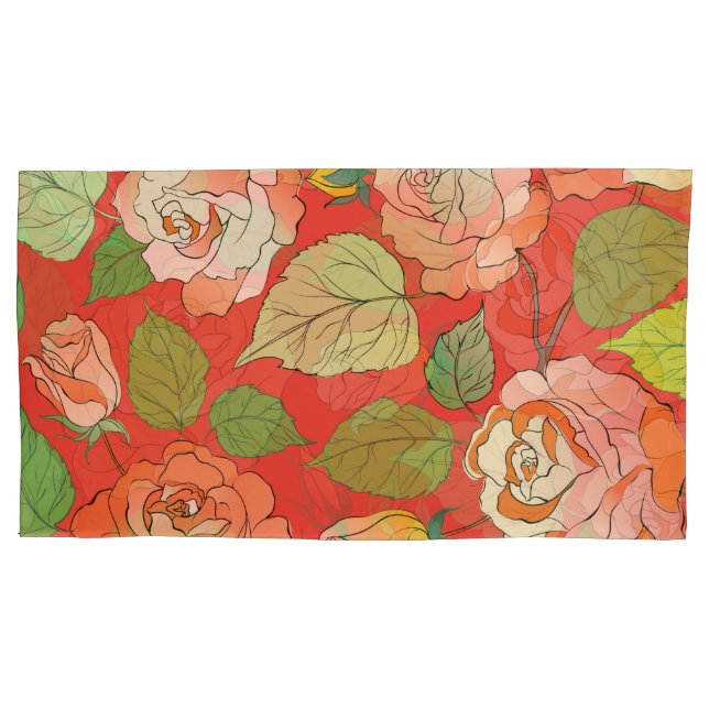 Roses 26 pillowcase (Front)