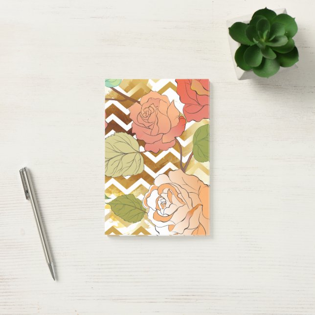 Roses 28 post-it notes (Office)