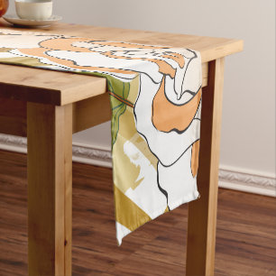 Roses 28 short table runner