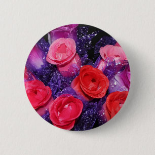 Roses 2 Inch Round Button
