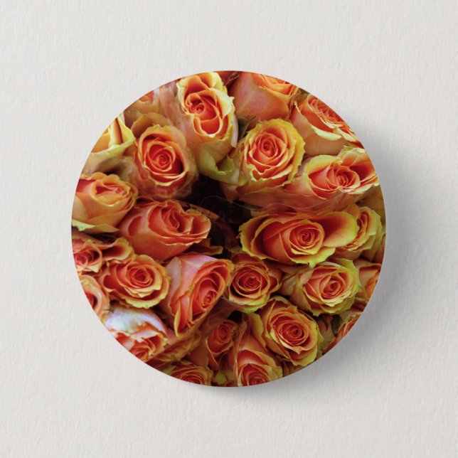  Roses 2 Inch Round Button (Front)
