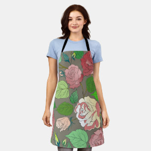Roses 30 apron