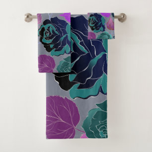 Roses 31 bath towel set