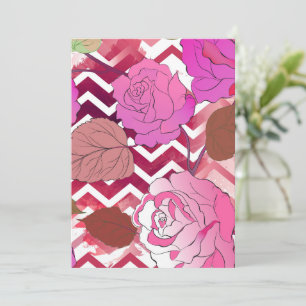 Roses 33 thank you card