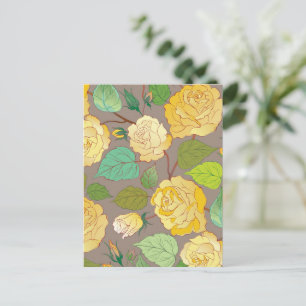 Roses 3 postcard