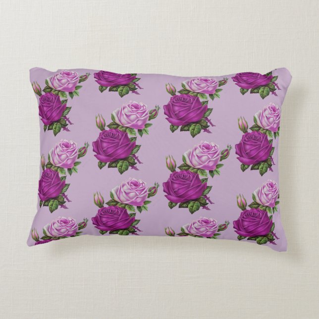 Roses Accent Pillow (Back)