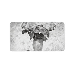 Roses Address Label