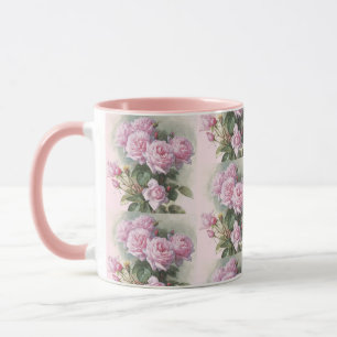 Roses and a Bumblebee by Paul de Longpre Mug
