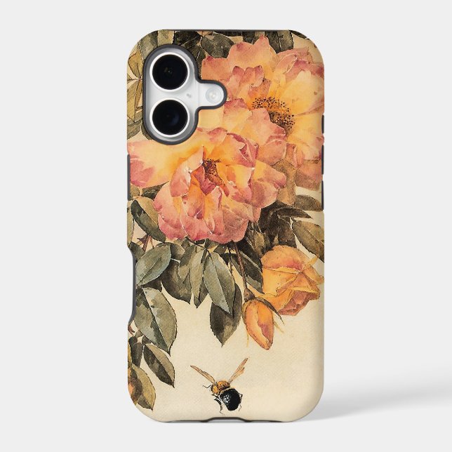 ‘Roses and Bumblebees’ by Paul de Longpré (Back)