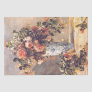 Roses and Jasmine by Renoir Shabby Chic Tissue Paper