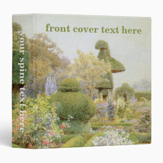 Roses and Pinks by Elgood, Vintage English Garden Binder