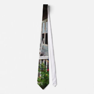 Roses and Rocking Chairs Tie