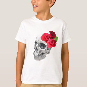 Roses and Skull T-Shirt