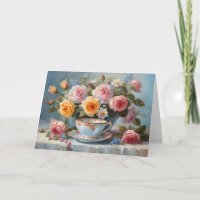 Roses and Teacup