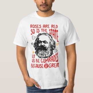 Roses Are Red So Is The State T-Shirt