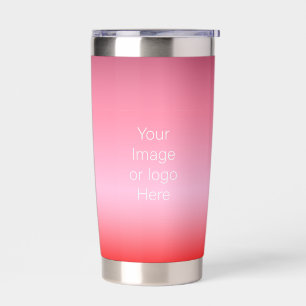 Roses Are Red Traveller Gradient Personalize Insulated Tumbler