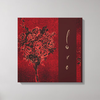 Roses are Romantic Canvas Print