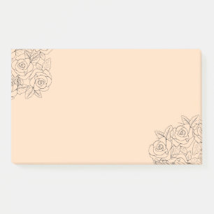 Roses Art Post-it Notes