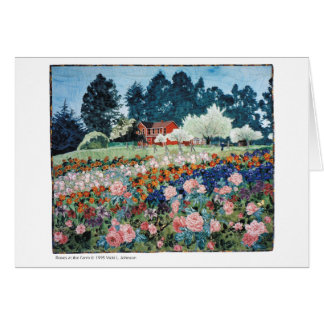 Roses at the Farm card