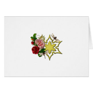 Roses avec la libellule