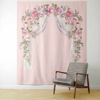 Roses Backdrop Tapestry