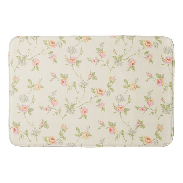 Roses Bath Mat (Front)