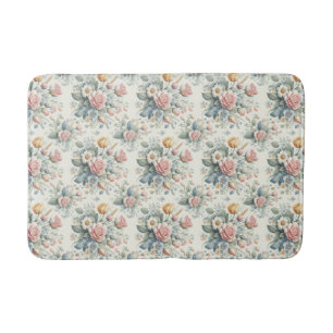 Roses  bath mat