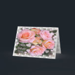 Roses Birthday Card for Sister<br><div class="desc">Beautiful roses make a delightful card for so many occasions, but this is designed to be used for a Sister's Birthday, though of course you can change the text as you wish ~ enjoy! What A Rose Can Say A rose can say I love you and want you to be...</div>