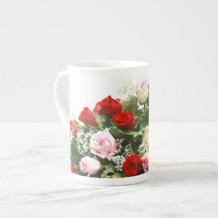 Roses Bone China Mug