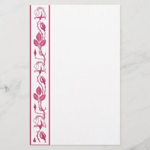 Roses Border Stationery