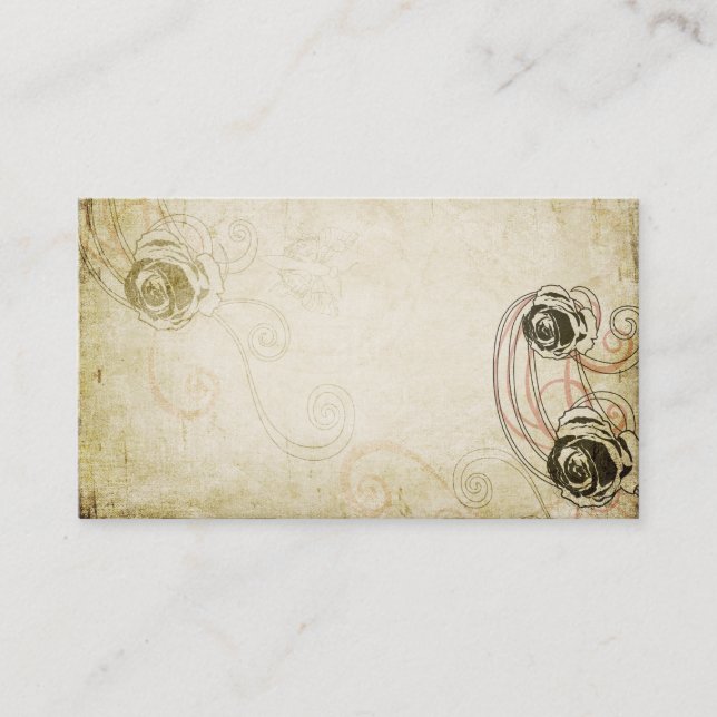 Roses Business Card (Front)