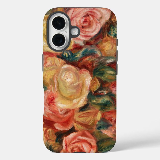 Roses by Renoir Impressionist Case-Mate iPhone Case (Back)