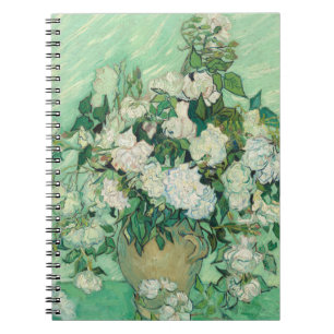 Roses by Vincent Van Gogh Notebook