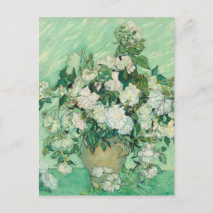 Roses by Vincent Van Gogh  Postcard